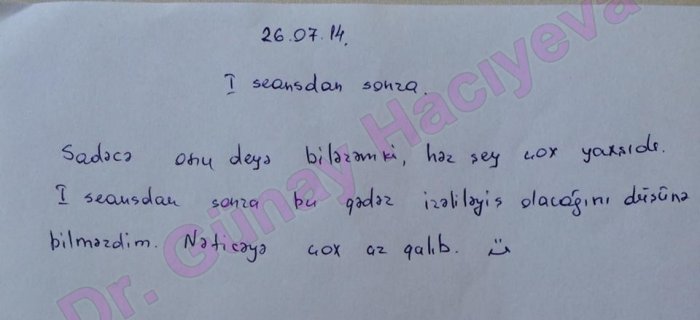 Bakıdan 9 ayın vaginizmi
