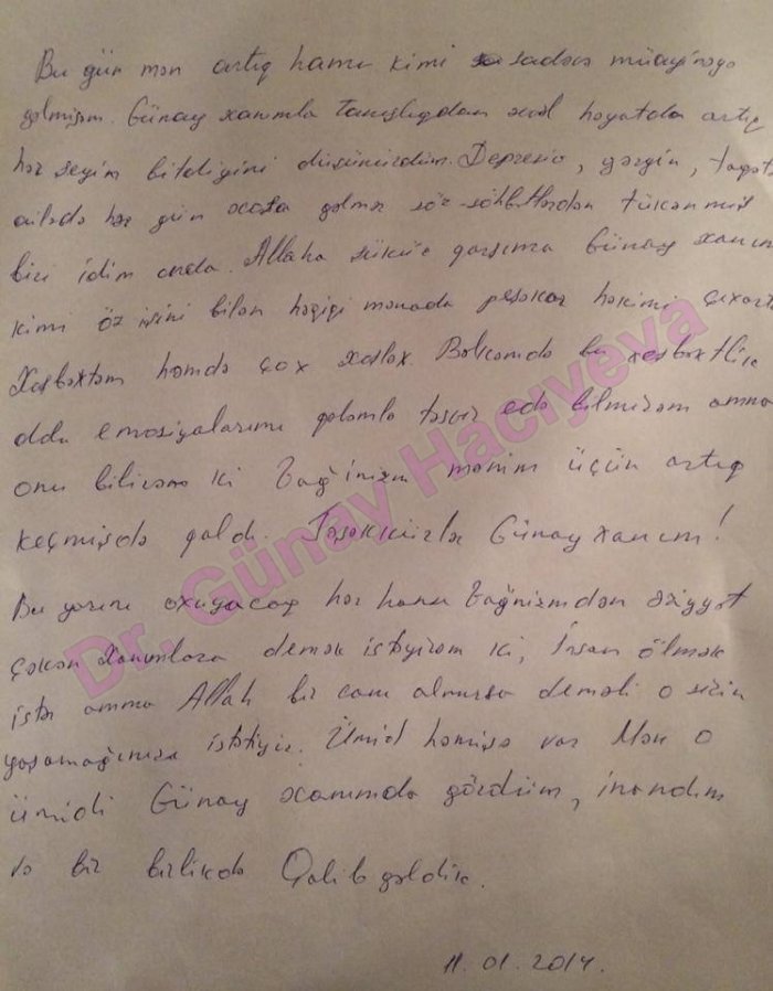 Bakıdan 1 il 3 ayın vaginizmi