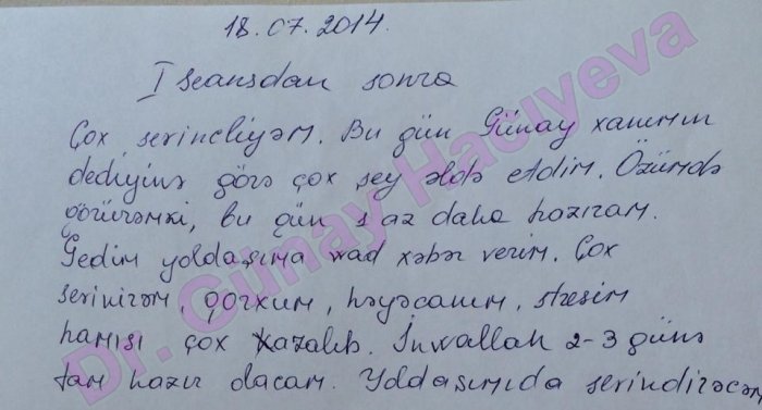 Sumqayıtdan 2 ilin vaginizmi