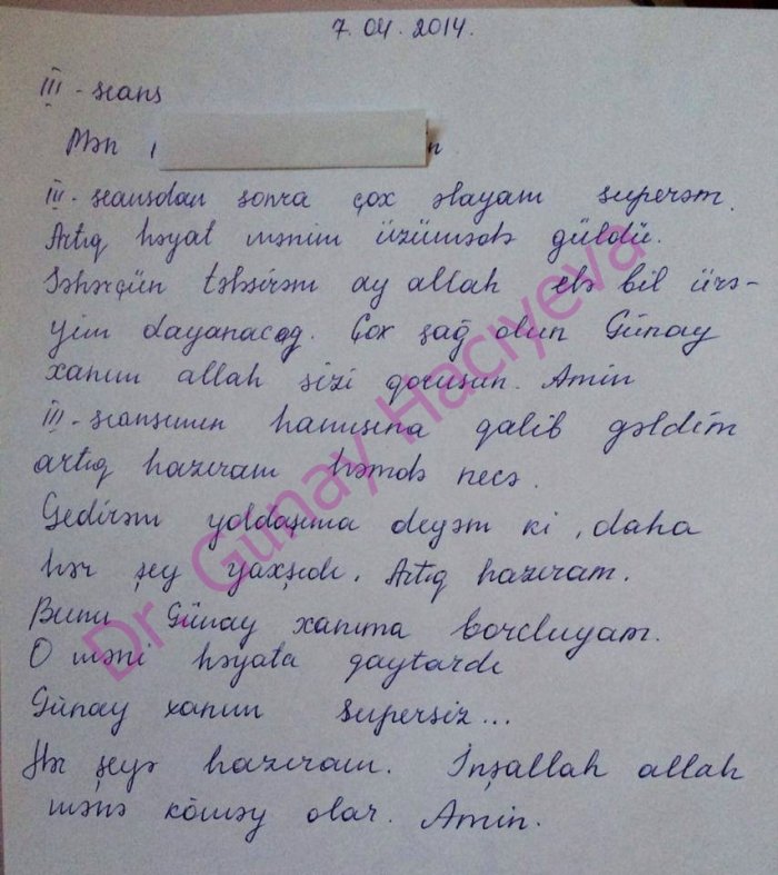 Qubadan 3 ilin vaginizmi
