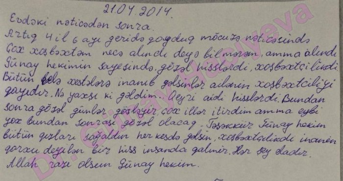 Bakıdan 4 il 6 ayın vaginizmi