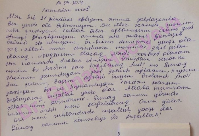 Zaqataladan 8 ilin vaginizmi