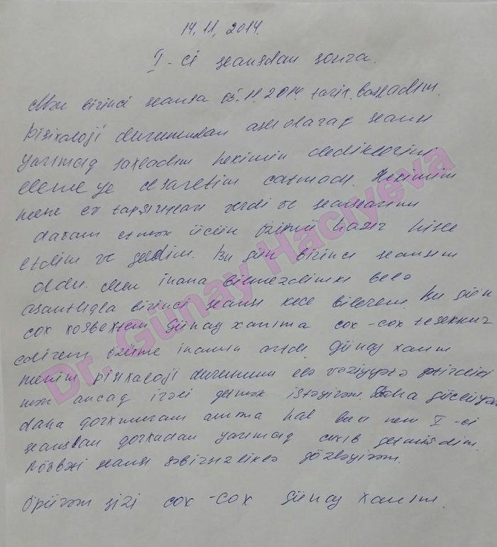 Bakıdan 10 ilin vaginizmi
